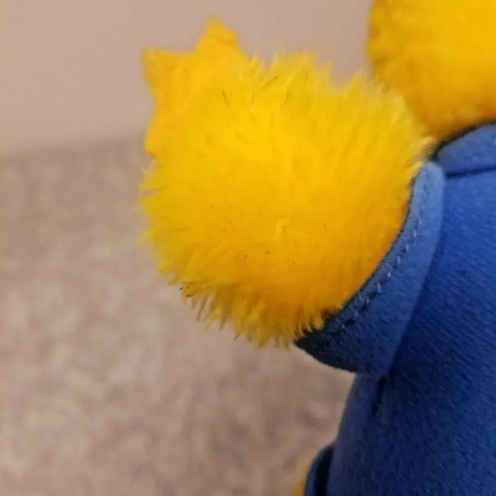 SESAME STREET 1980'S Hasbro Softies BIG BIRD 10